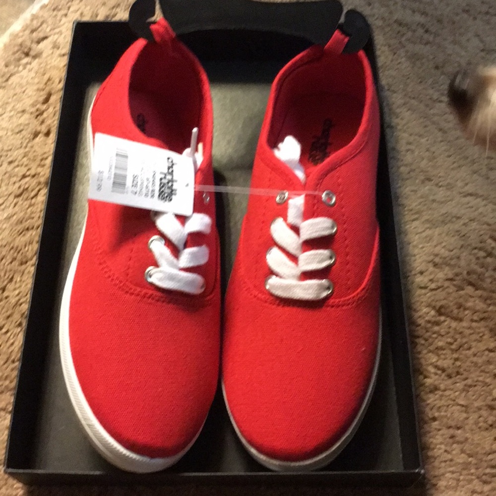 Red shoes